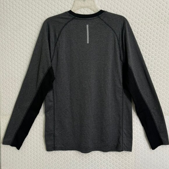 RBX Performance Dri-Fit Long Sleeve Black/Gray Pullover Top Size M VG - Picture 6 of 6